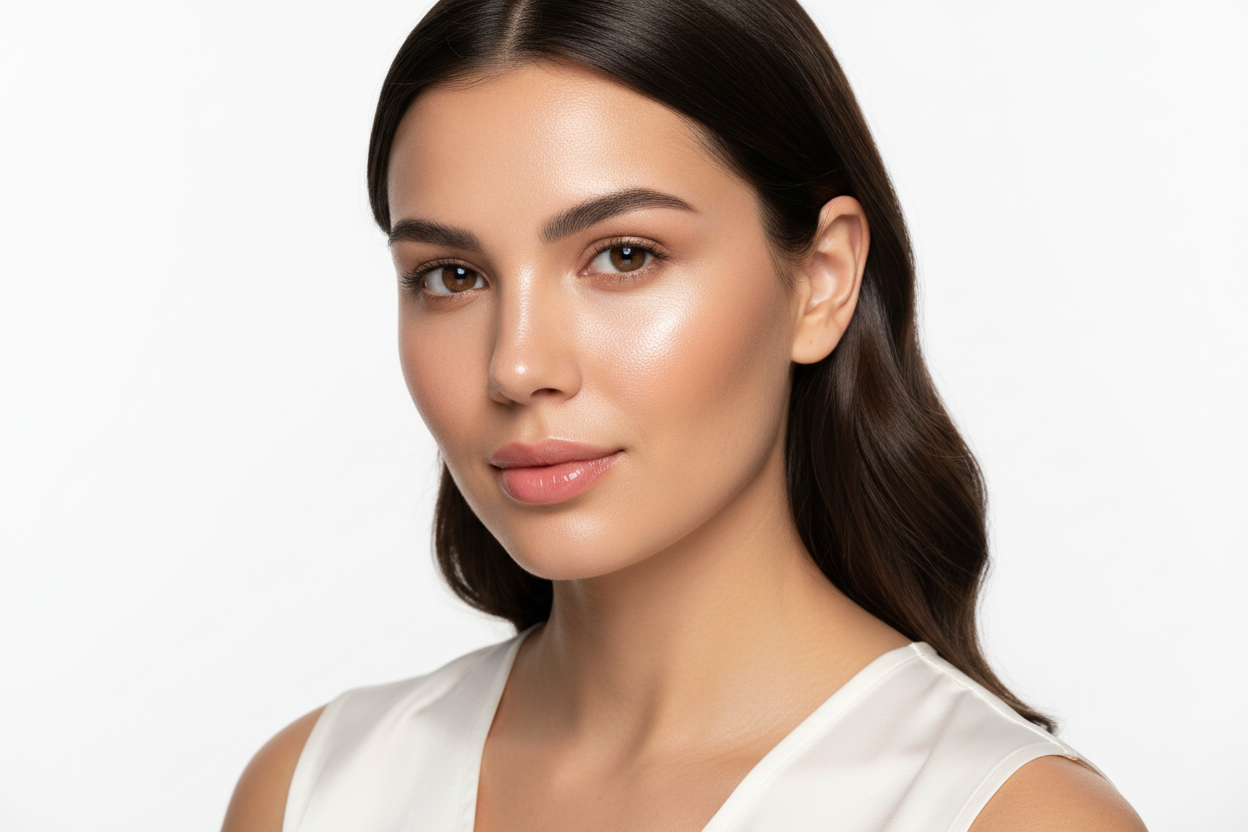 Skincare Woman Glowing Skin